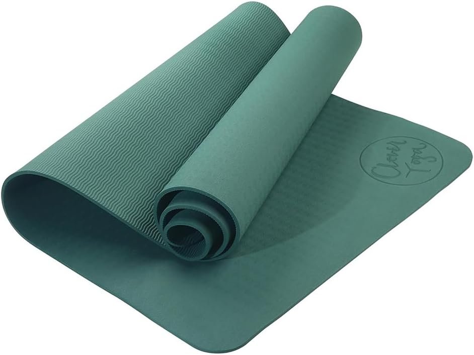 Premium Clever Yoga Mat – Extra Long Yoga Mat Suitable For All Yoga Types – Workout Mat For Home Or On The Go – Includes Our Perfect Fit Mat Bag