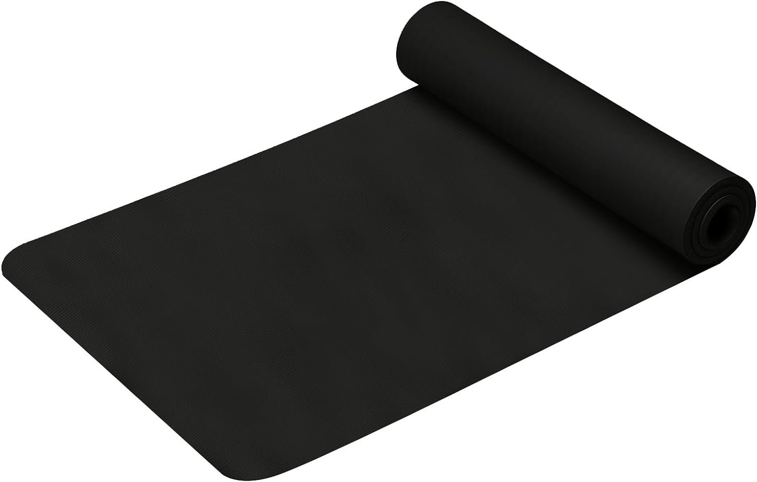 Non Slip Yoga Mat 1/5″ Thick High Density Non Slip Anti-Tear Exercise Mat with Carrying Strap Hot Yoga Mat for Pilates, Workouts, Floor, Home Yoga, Stretching, Fitness, Gym