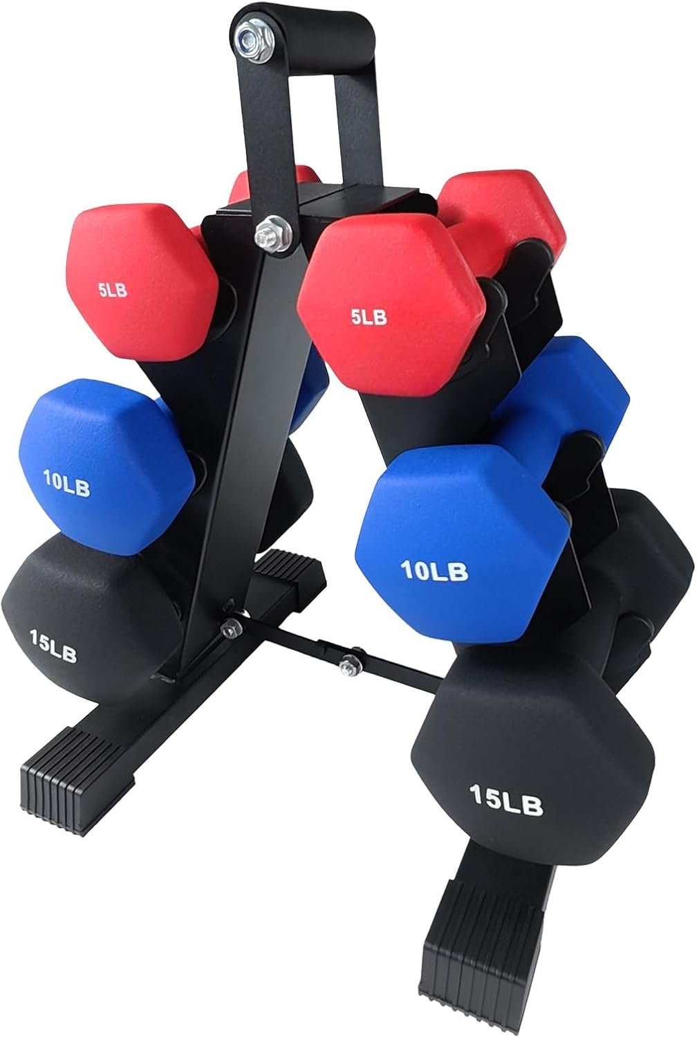 GarveeLife Dumbbell Set for Women and Men, Neoprene Dumbbell Free Hand Weight Set for Home Gym, Packed In Pairs