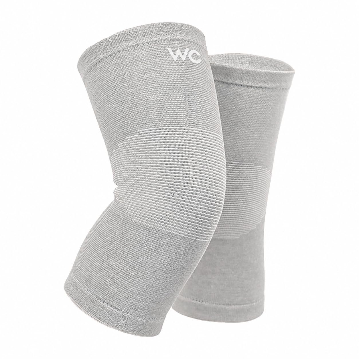 Wonder Care 2-Pack Bamboo Knee Compression Sleeve for Men and Women, Compression Knee Sleeve for Running, Volleyball, Gym Weightlifting Made from Bamboo Yarn, Perfect Knee Brace for Knee Pain and Enhanced Comfort – 1 Pair