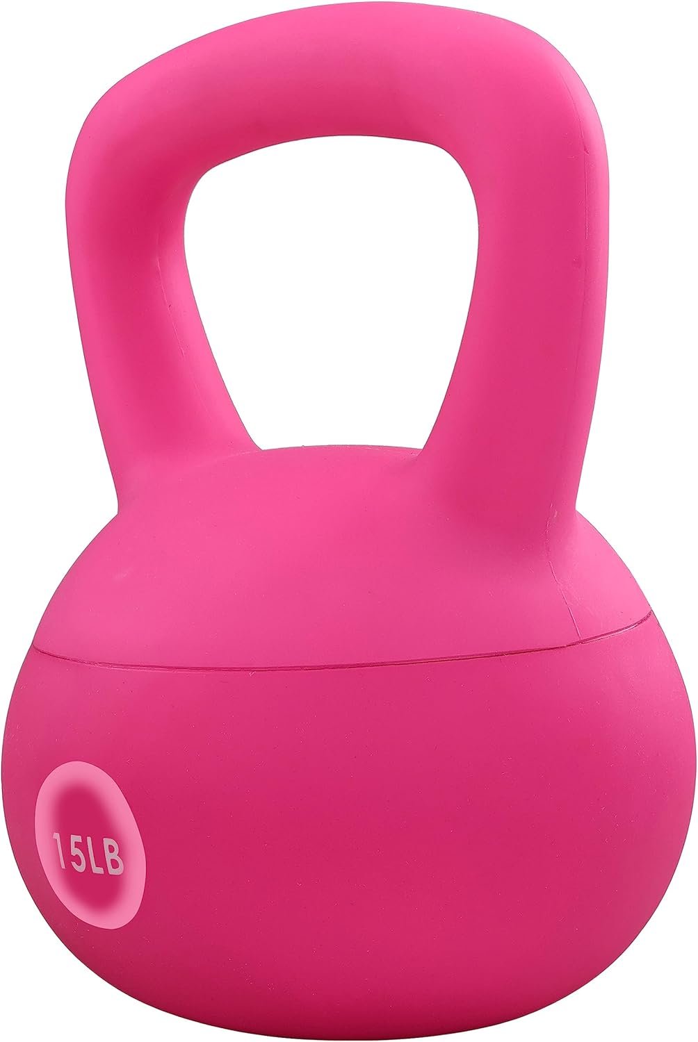 Fitvids Soft Kettlebells – Sea and Iron Sand Filled Weights for Women and Men – Color Coded Soft Vinyl Kettlebells, Multiple Sizes