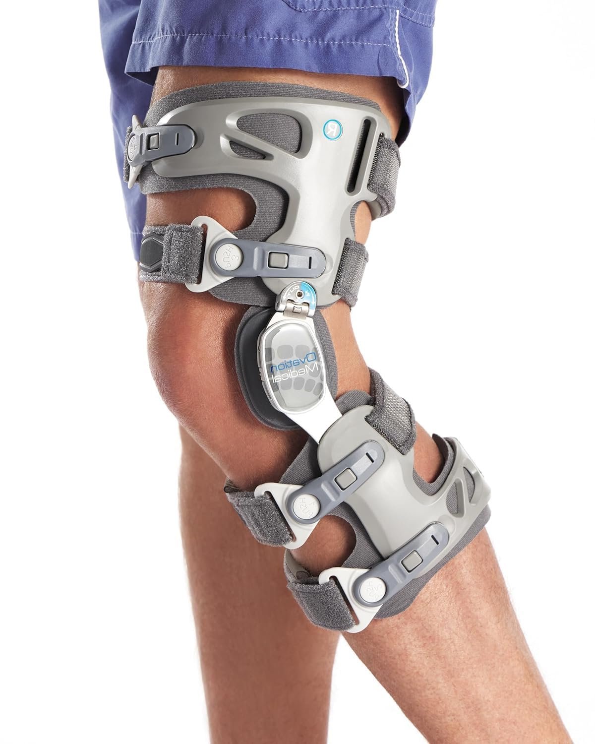 Ovation Medical Game Changer Unloader Knee Brace – Lightweight, Low Profile OA Knee Brace for Arthritis Pain and Support – Premium Knee Support for Medial and Lateral Knee Pain (Left)