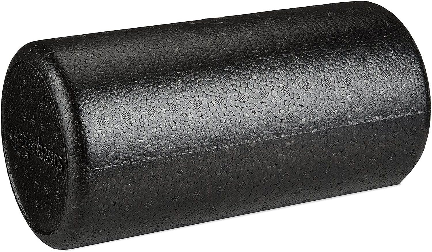 Amazon Basics High-Density Foam Roller for Exercise and Recovery, 12 Inches, Black