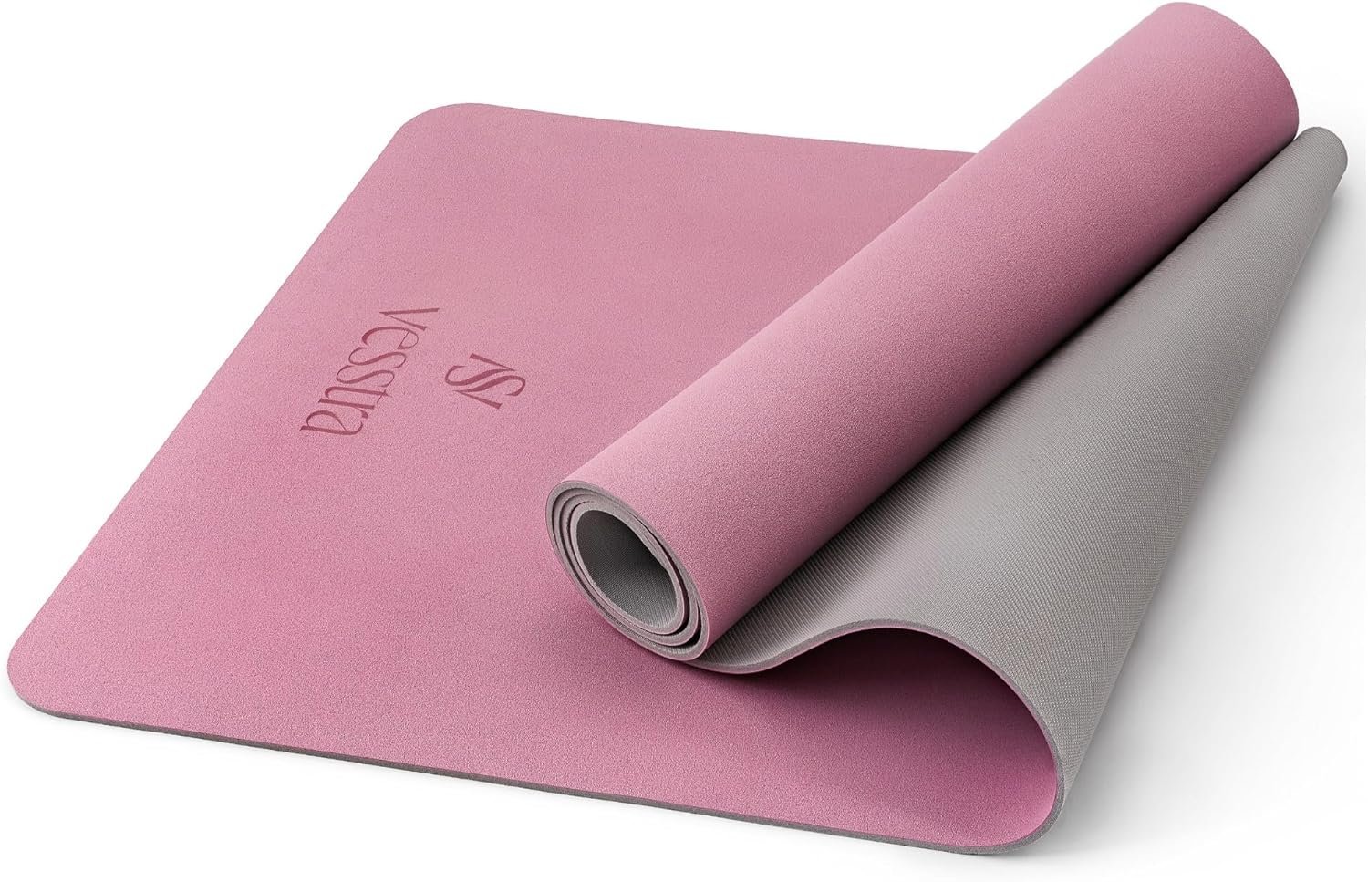 Premium Yoga Mat – Sweat-Activated Non-Slip PU Grip I Natural Rubber Base I 4mm for Yoga, Pilates & Workouts