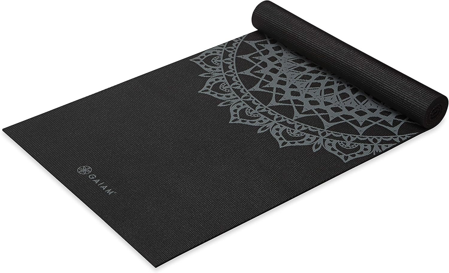 Gaiam Yoga Mat – Premium Thick Non Slip Exercise & Fitness Mat for All Types of Yoga, Pilates & Floor Workouts