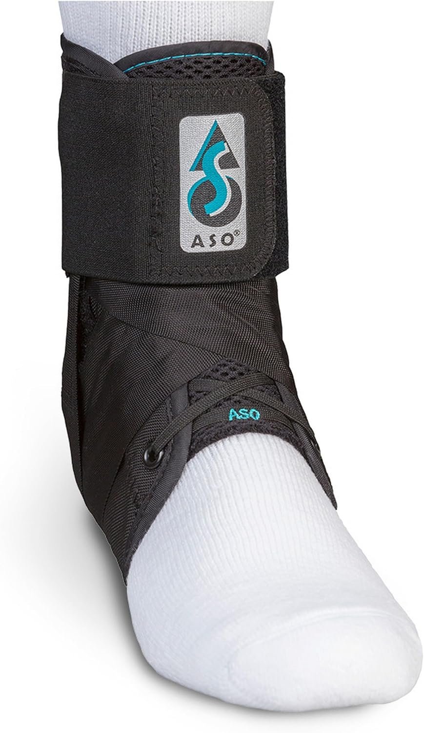 Med Spec ASO Ankle Stabilizer – Lace Up Ankle Brace for Sprained Ankle and Peroneal Tendonitis, Orthopedic Ankle Support for Men, Women, Adults, Teens and Kids, Sports Injury Recovery