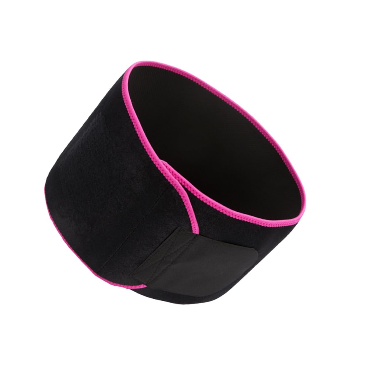 Adjustable Waist Support Belt Breathable Elastic Sports Lumbar Brace Strap for Men Women (size s Rosy)