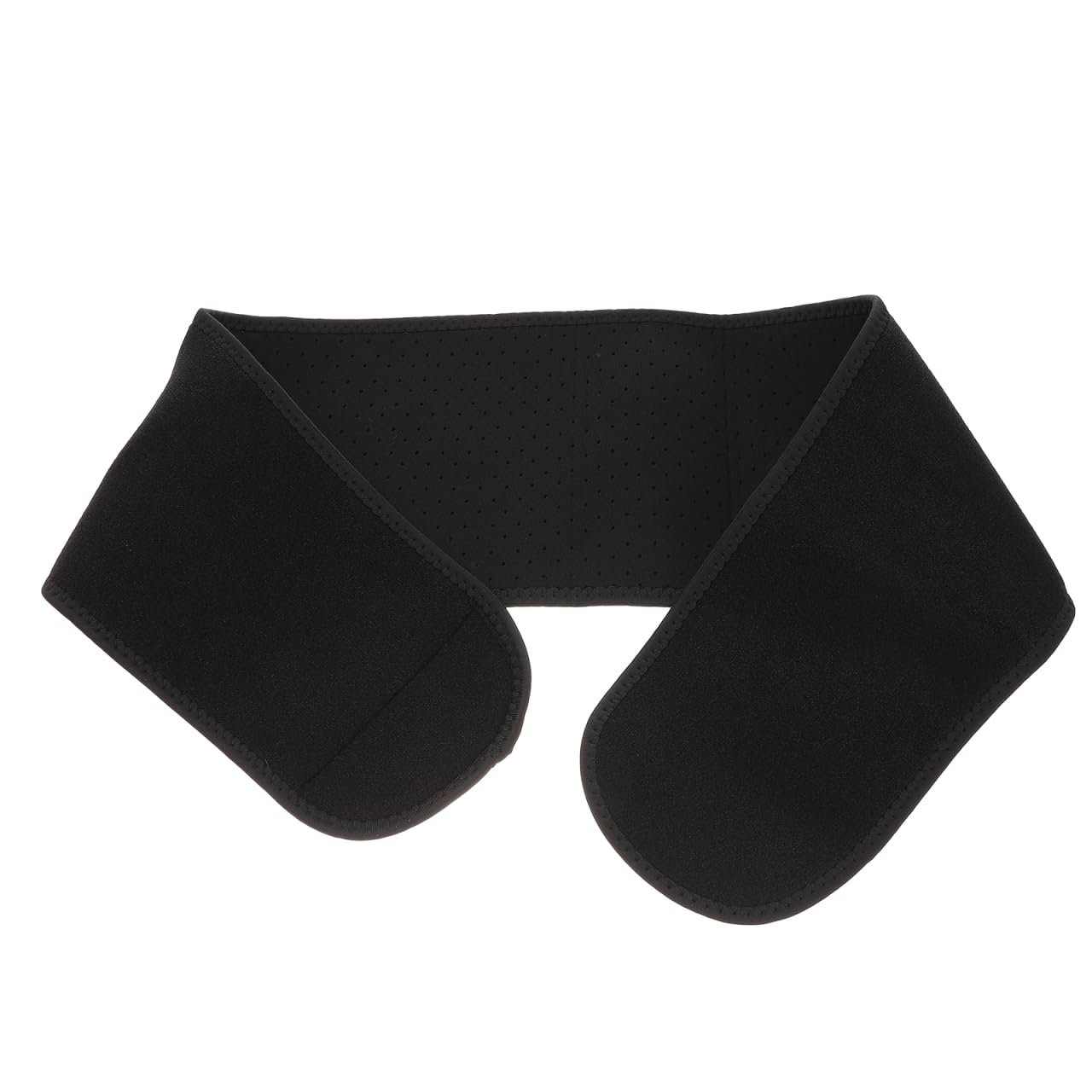 NOLITOY Youth Waist Support Band Elastic Lumbar Brace Breathable Mesh Back Compression Strap For Boy Girl Sports Posture Correction Lower Abdominal Exercise Fitness Training Black Shield 31.44 Inches