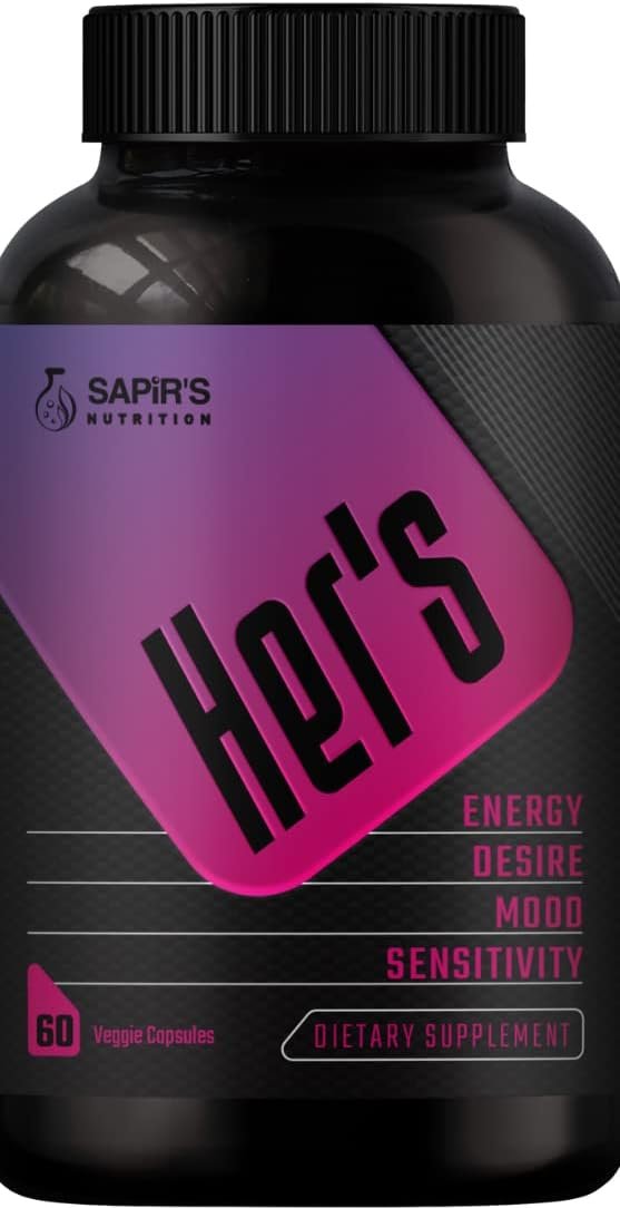 Female Libido Booster for Women – Increase Passion, Desire & Excitement – Relieve Stress, Reduce Dryness & Heighten Sensitivity, Her’s Hornygoatweed Energy Supplement for Women in the Mood Enhancer