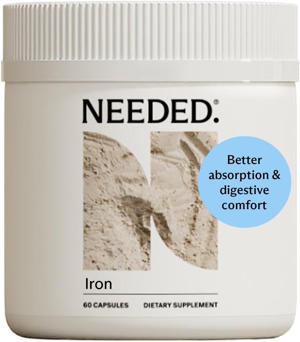Needed. Prenatal Iron Supplement – Pregnancy, Breastfeeding, Postpartum – Aids Energy, Birth Weight & Baby’s Neural Development – Non-Constipating & Gentle on Stomach – Flexible Dosing for Pregnancy