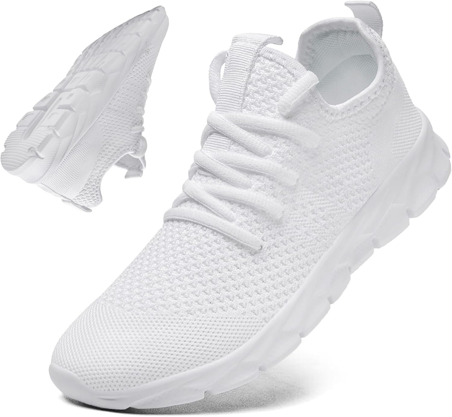 Running Shoes for Mens Womens Lightweight Tennis Shoes Breathable Comfortable Workout Walking Unisex Sneakers Non Slip Outdoor Gym Shoes