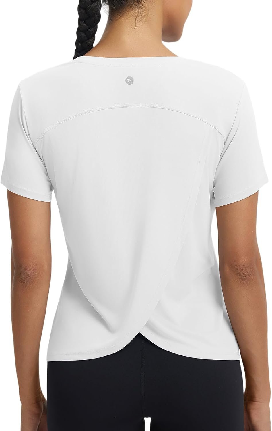 baleaf Women’s Short Sleeve Workout Shirts Athletic Tops Sun Protection Breathable T-Shirts Quick Dry Gym Running Tennis