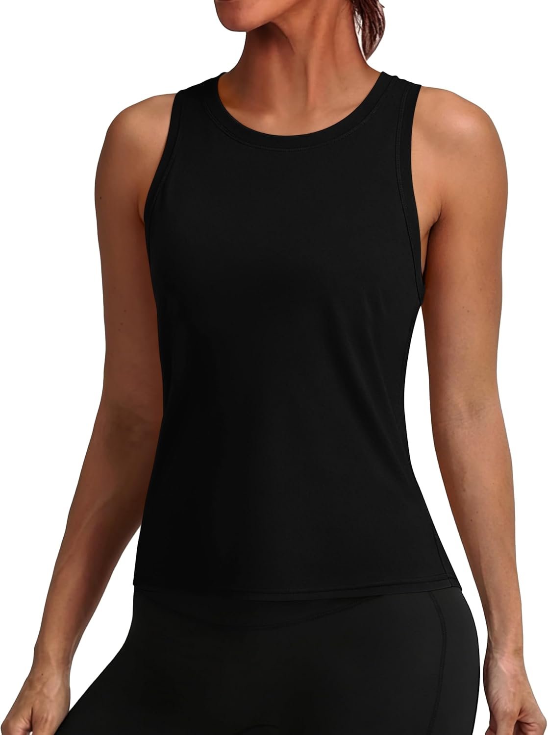 Alaroo Tank Tops for Women Sleeveless Workout Womens Tank Tops Racerback Crop Athletic Gym Yoga Pilates Golf Running Shirts