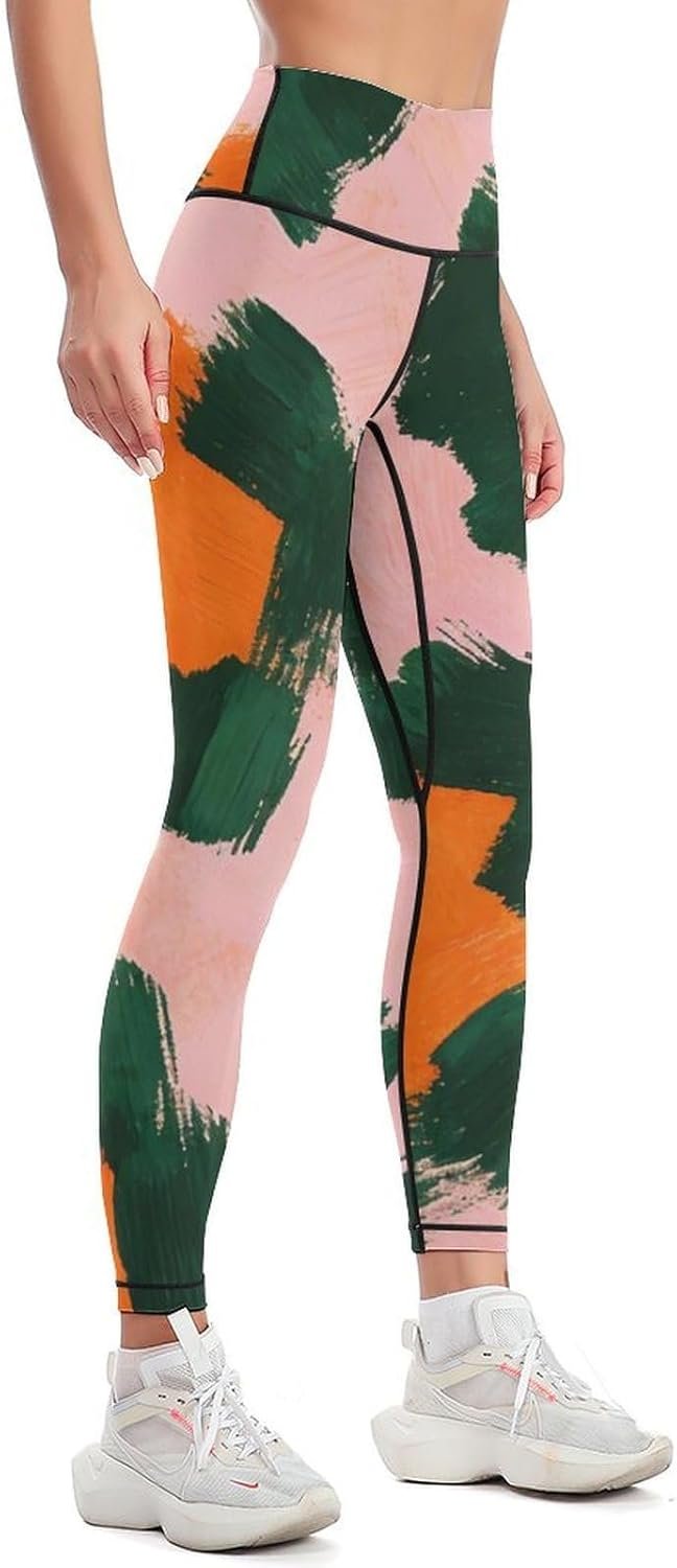 Women’s High Waisted Leggings – Tummy Control Yoga Pants for Workout, Running & Athletic Training