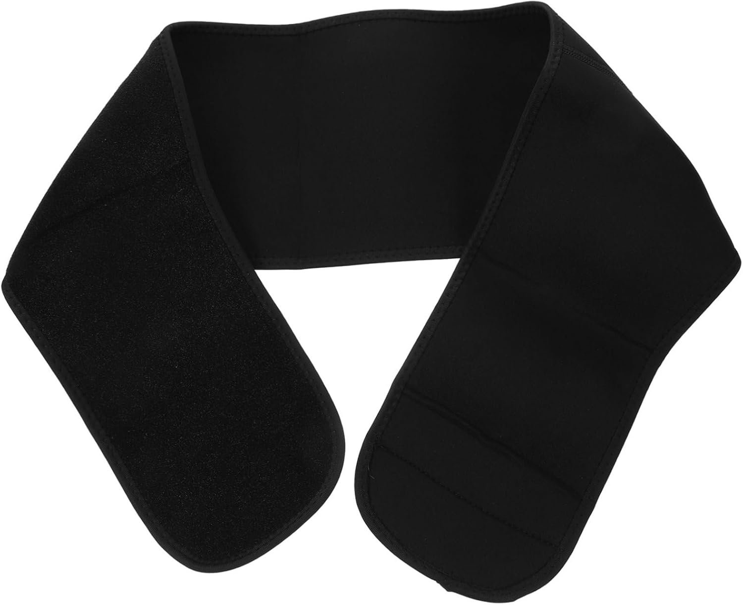 Sports Support Belt Tummy Slimming Waist Band Lower Back Support Brace Plus Black