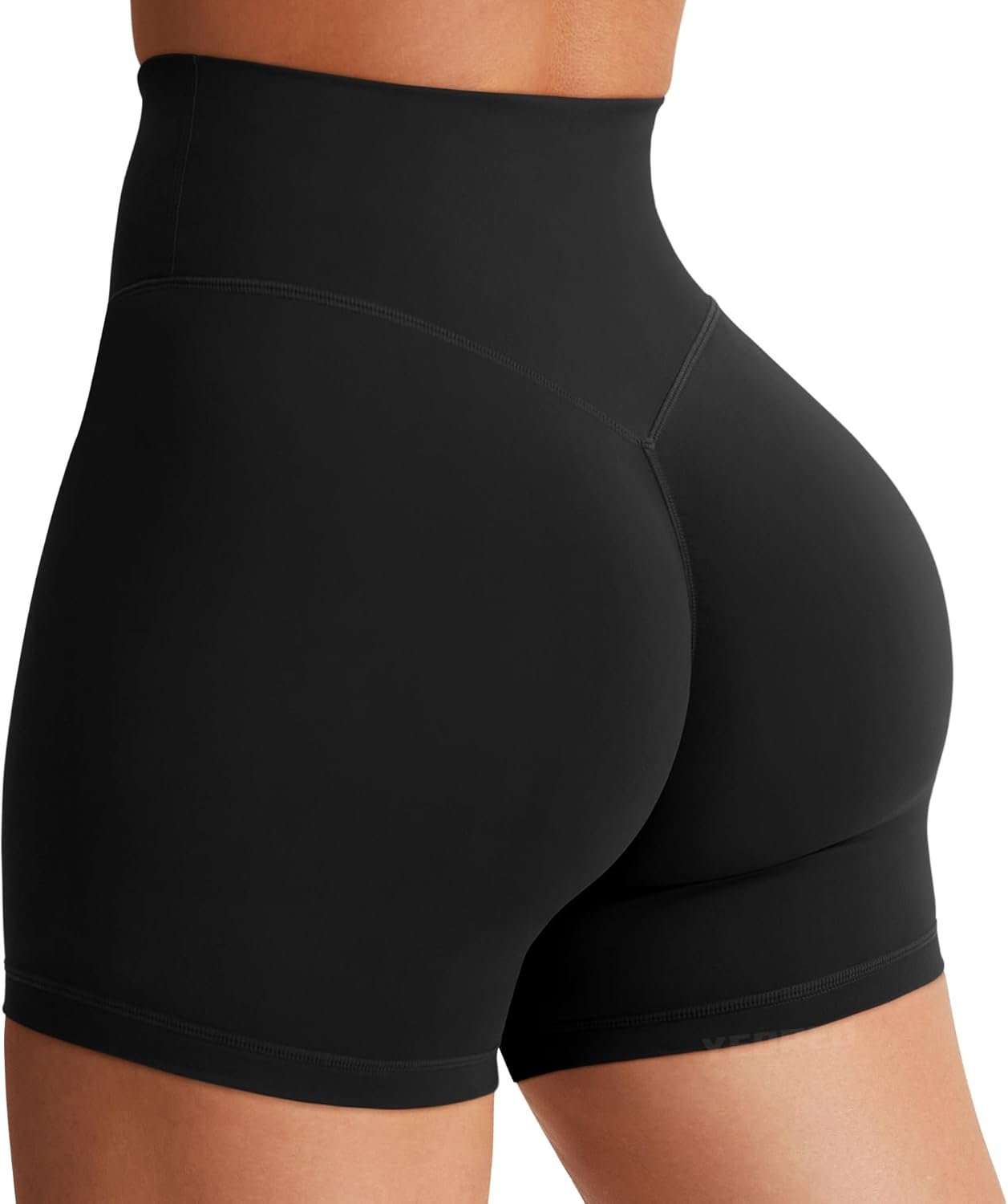 YEOREO SoftHue Women’s Biker Shorts 3.6″ /4.5″ / 6″ Workout Gym Shorts High Waist Tummy Control Hidden Scrunch Running Yoga