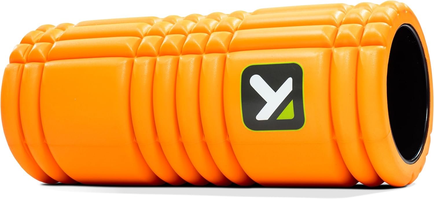 TriggerPoint Grid 1.0 Foam Roller – 13″ Multi-Density Massage Roller for Deep Tissue & Muscle Recovery – Relieves Tight, Sore Muscles & Kinks, Improves Mobility & Circulation – Targets Key Body Parts