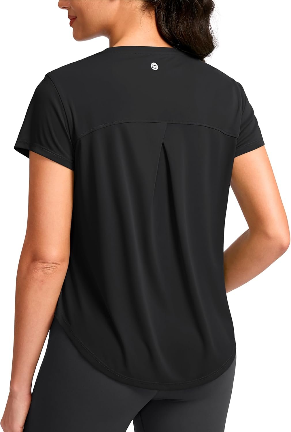 G Gradual Women’s Workout Tops Short Sleeve Lightweight Athletic Yoga Running Shirts Loose Fit Quick Dry Gym T-Shirts