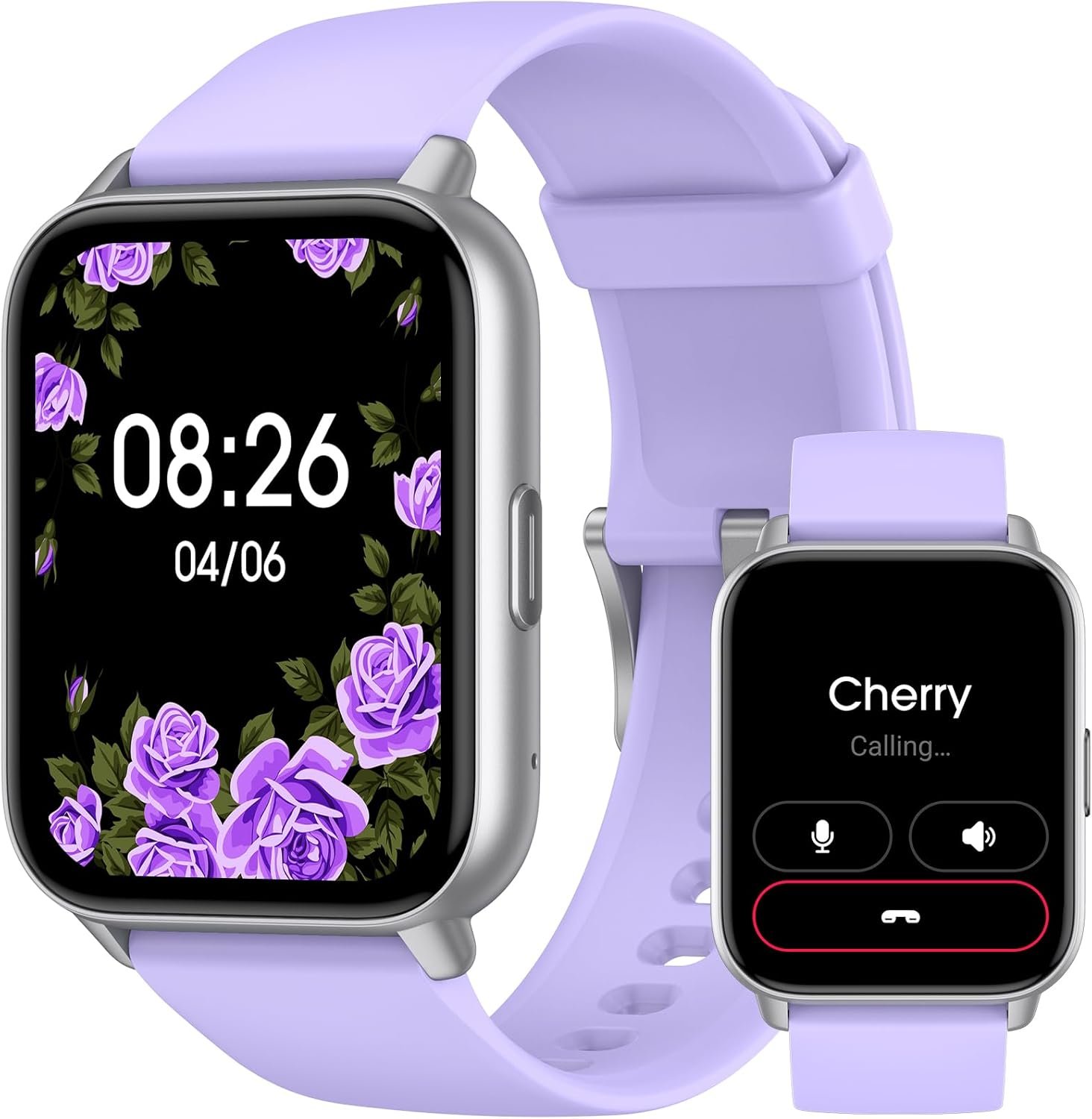 Smart Watch (Answer/Make Call) for Women Men, Fitness Tracker with Heart Rate, Blood Oxygen, Sleep Tracker, IP68 Waterproof Fitness Watch Step Calorie Counter Pedometer Compatible iPhone & Android