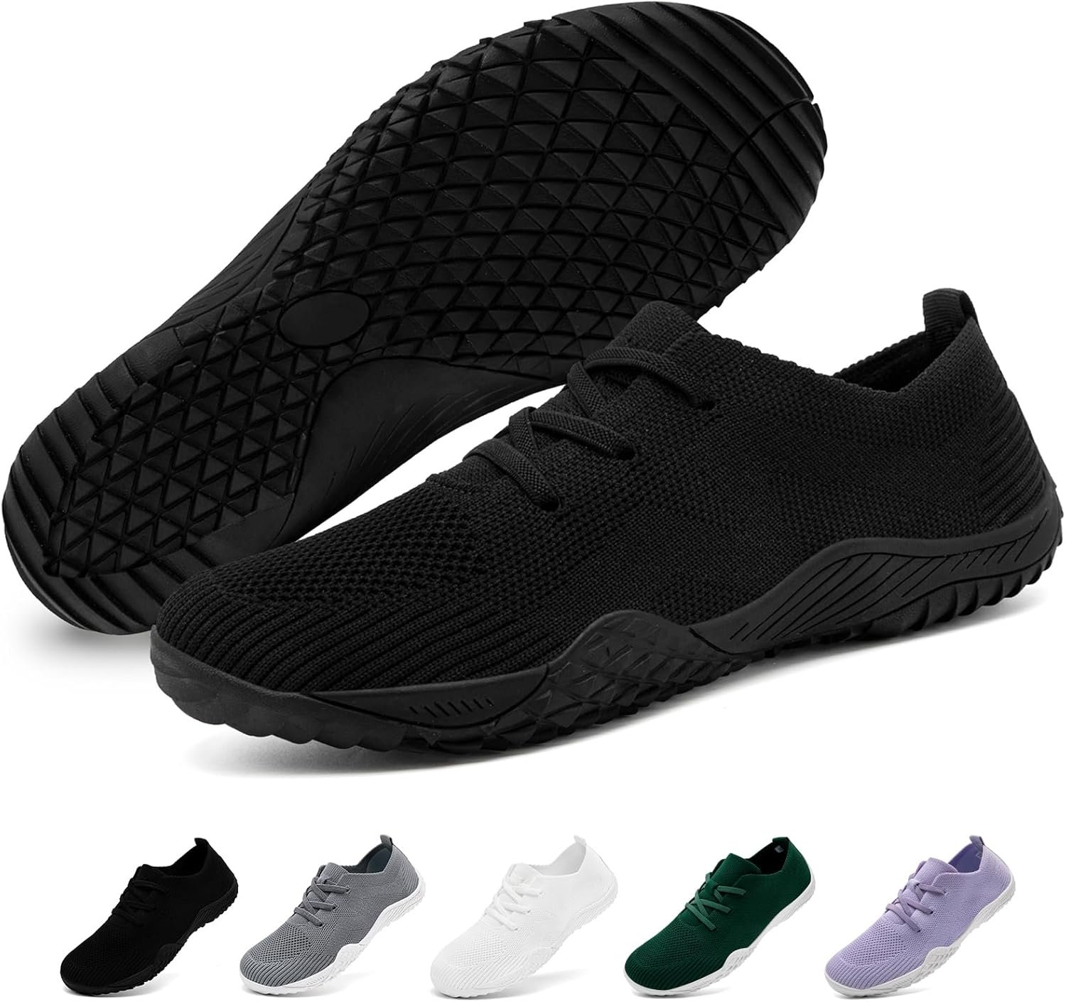 Barefoot Shoes Women Tennis Gym Sneakers Running Zero Drop Sport Trail Minimalist Breathable Lightweight Comfortable Soft Household Yoga Shoes