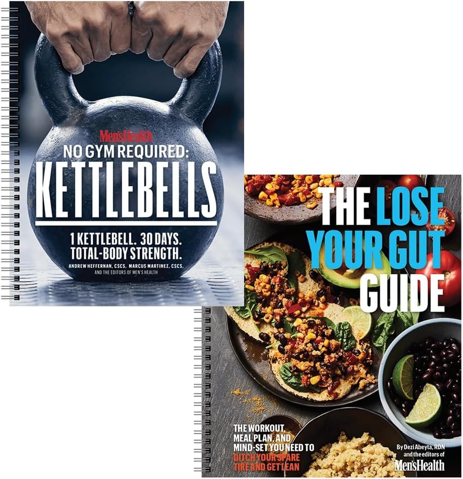 Men’s Health No Gym Required: Kettlebells & The Lose Your Gut Guide Bundle!