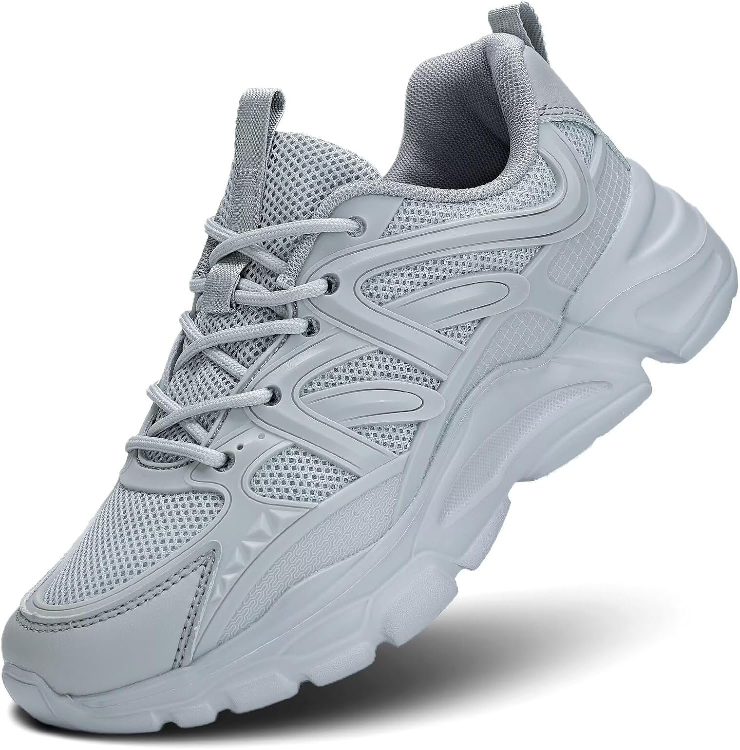 Womens Ladies Walking Shoes Fashion Running Sneakers Casual Comfor Lightweight Breathable Soft Sole Gym Tennis Work