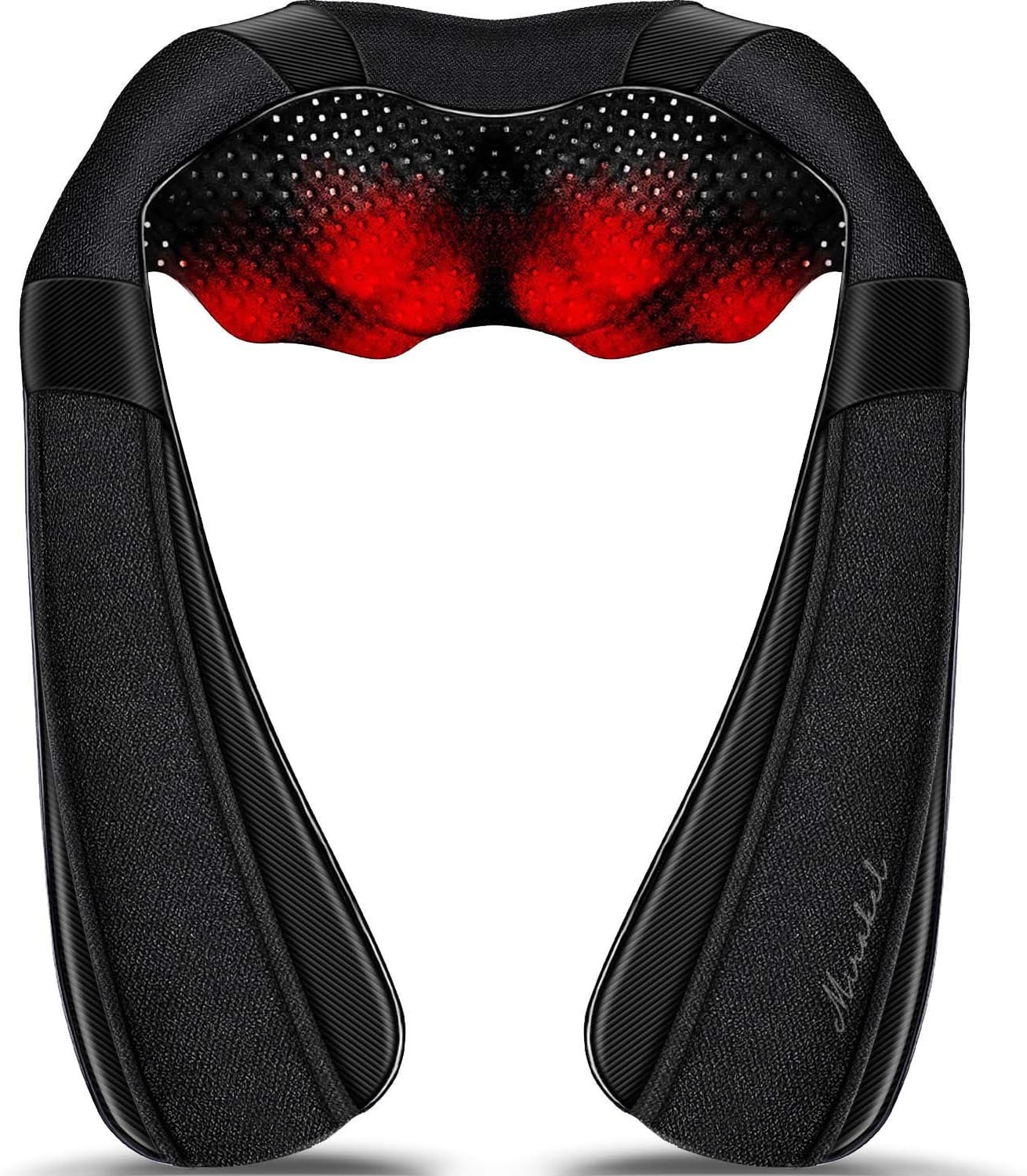 Mirakel Fathers Day Dad Husband Men Gifts, Christmas Women Gifts for Mom Wife Him Her, Shiatsu Neck Back and Shoulder Massager with Heat for Pain Relief Deep Tissue, Birthdays, Mothers Day Gift