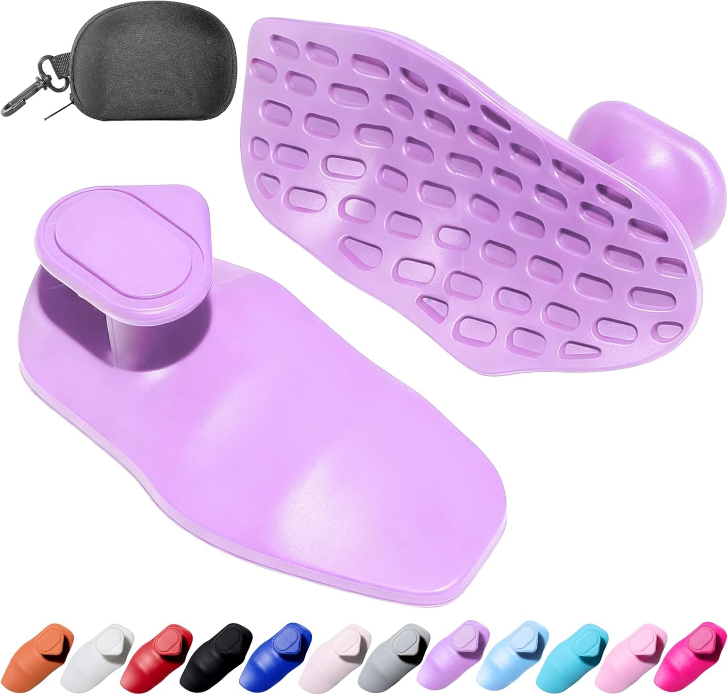 Silicone Gym Grips for Weight Lifting,Workout Gloves for Women Men Alternative,Anti Slip Gym Workout Grip,Rubber Gym Hand Grips-Weightlifting Grips Pad for Barbell,Pull Up,Ryptfit,Training