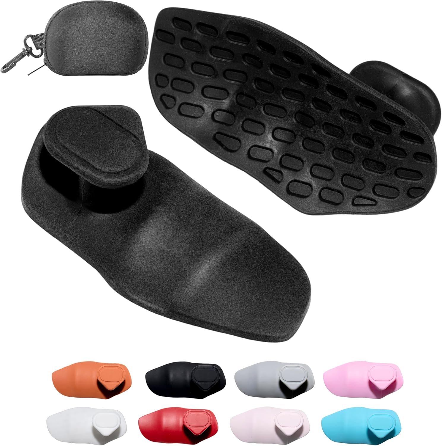 Silicone Gym Grips for Weight Lifting,Workout Gloves for Women Men Alternative,Anti Slip Gym Workout Grip,Rubber Gym Hand Grips-Weightlifting Grips Pad for Barbell,Pull Up,Ryptfit,Training
