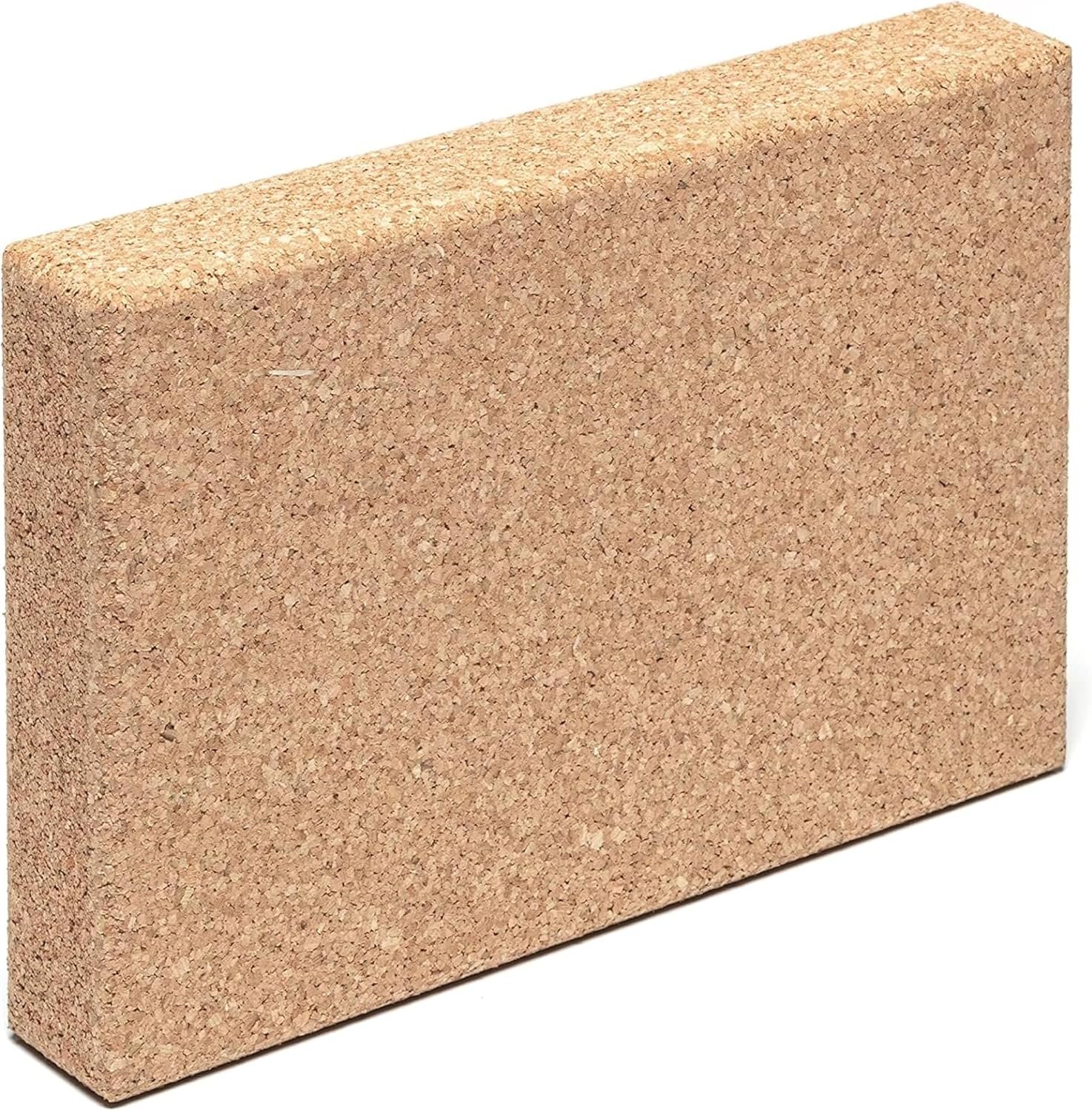 Go4Cork Cork Slim Yoga Block for Yoga, Pilates & Meditation | Non-Slip, Hypoallergenic, Sustainable, Non-Toxic Yoga Block